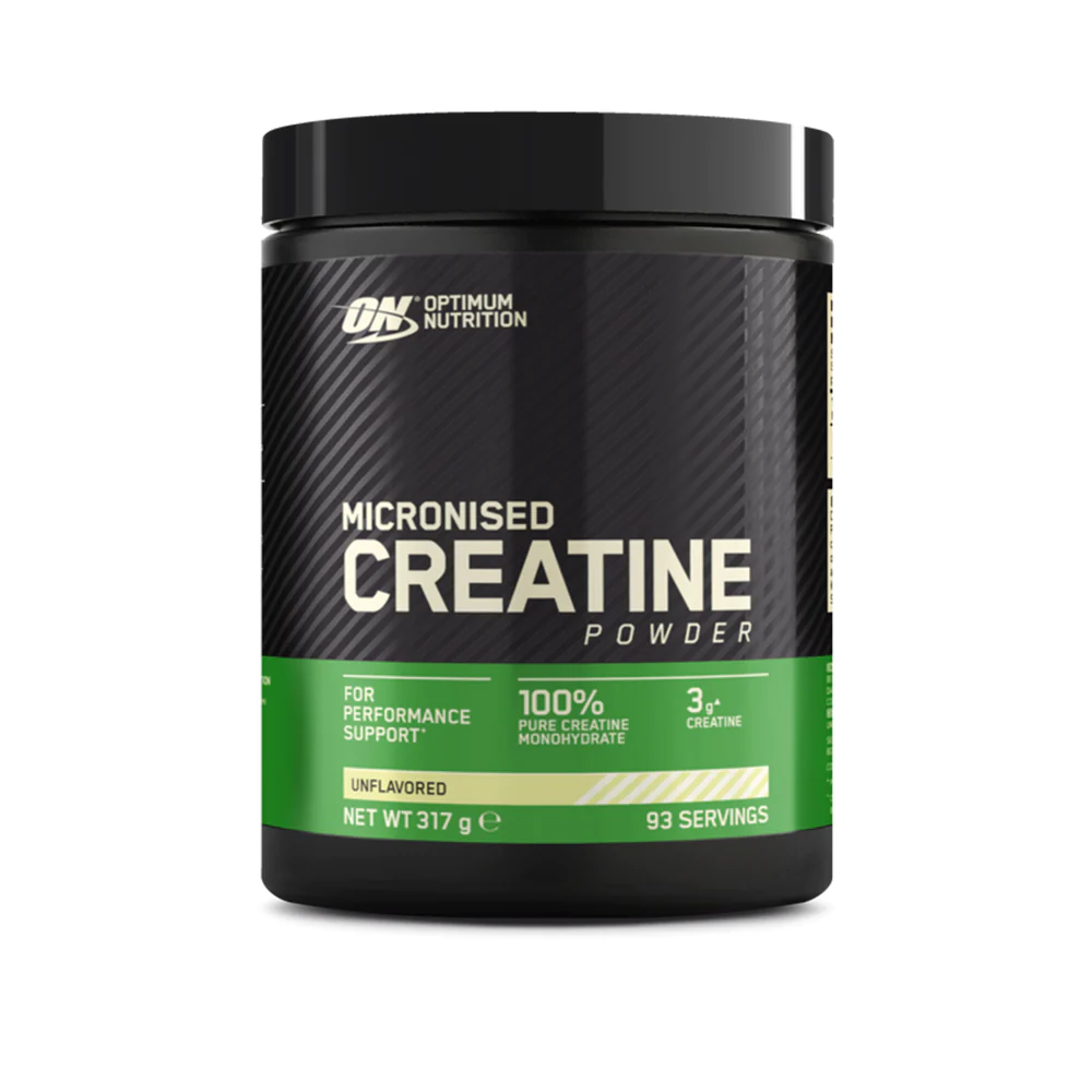 optimum nutrition micronised kreatin pulver
