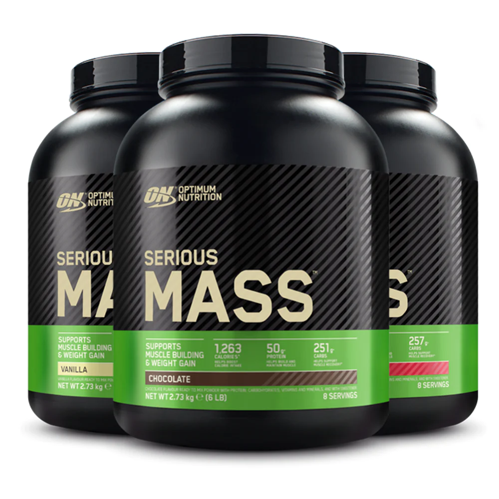 Optimum nutrition serious mass 2730 g kreatin pulver