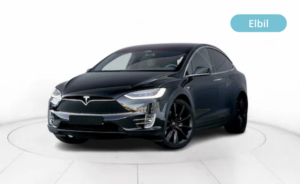 Tesla Model X leasing Fantastisk familiebil fra Tesla